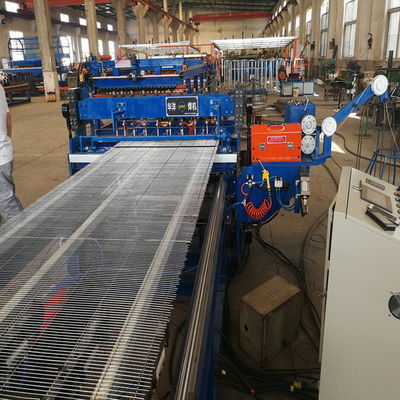 Mesin Pembuat Jaring Besi Huayang 80rows / Min, Peralatan Las Otomatis CNC Jig