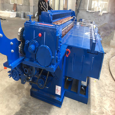 kualitas  PLC Straightening GI Wire Net Making Machine 120m Roll Length pabrik